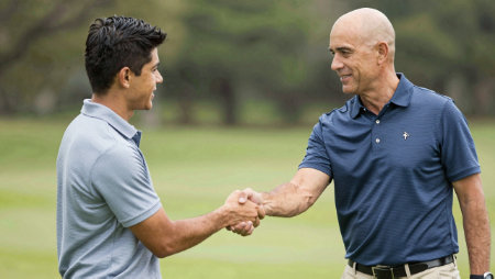 dos hombres dando la mano generated with Z-Image